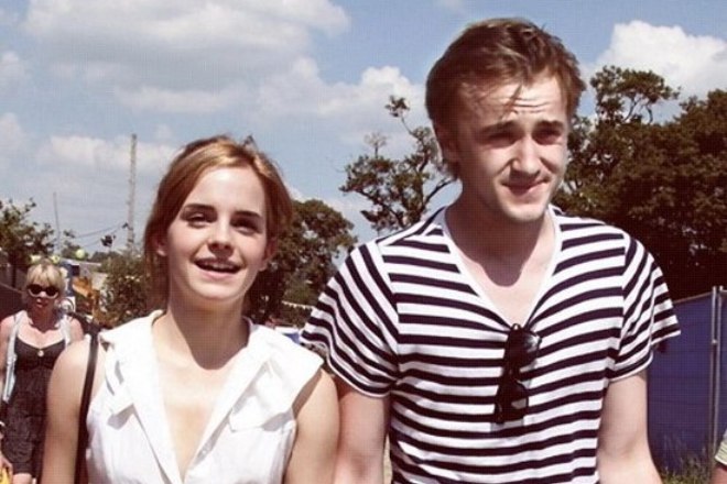 Emma Watson and Tom Felton