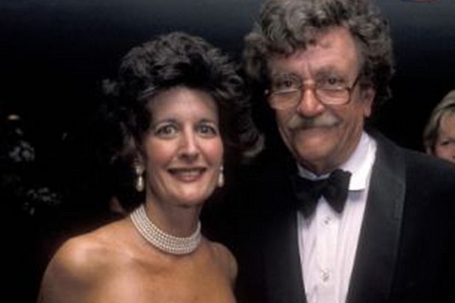 Kurt Vonnegut and his second wife Jill Krementz