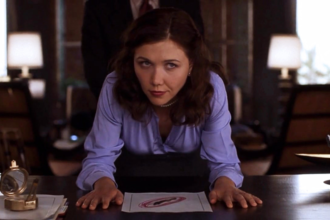 Maggie Gyllenhaal in the picture Secretary