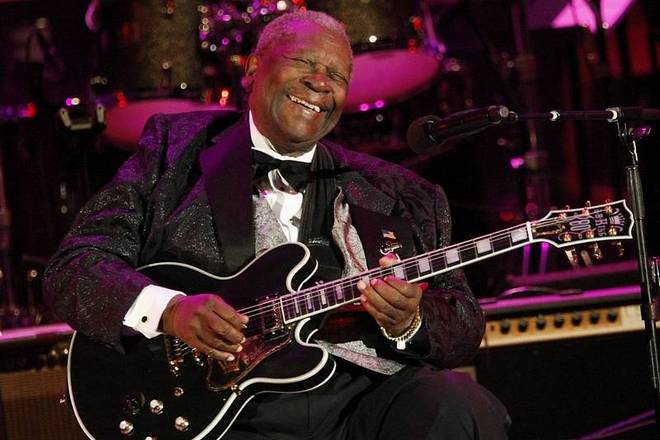 B.B. King and his guitar Lucille