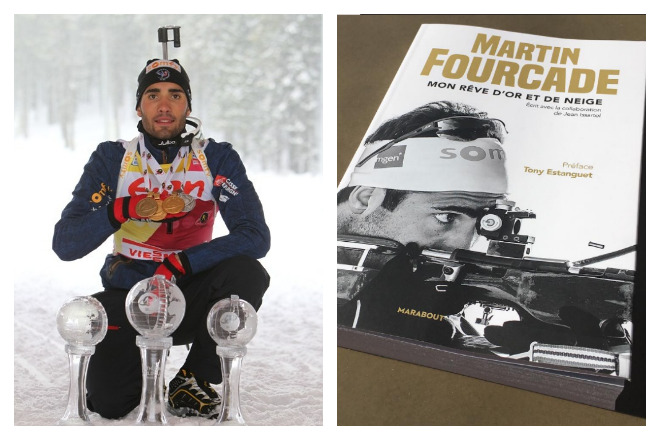 Martin Fourcade and his book "My dream of gold and snow"
