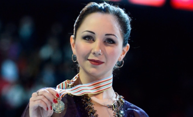 The champion Elizaveta Tuktamysheva