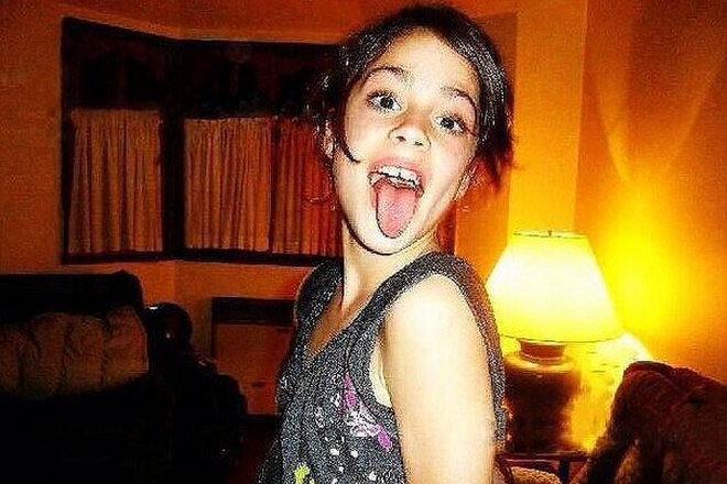 Martina Stoessel in her childhood