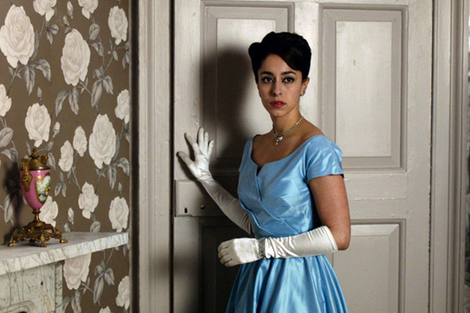 Oona Chaplin in the series The Hour