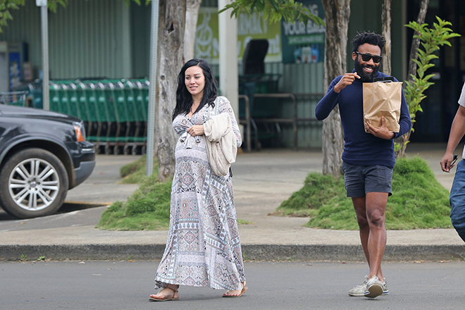 Donald Glover and his wife Michelle