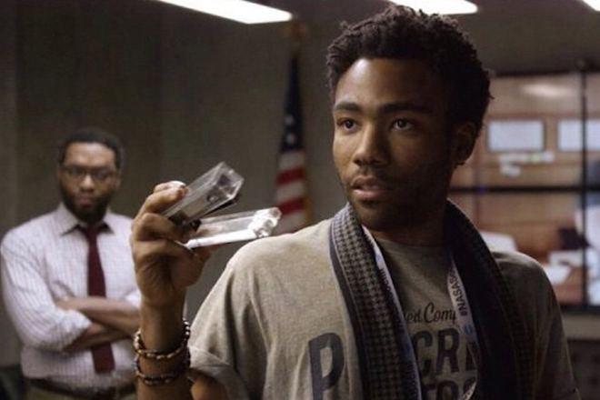 Donald Glover in the movie The Martian