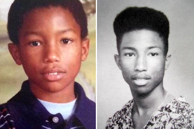 Pharrell Williams in his childhood and youth