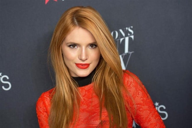 The actress Bella Thorne