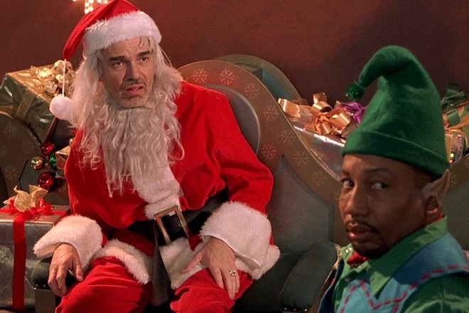 Billy Bob Thornton in the movie Bad Santa