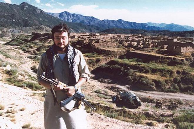 Young Jamal Khashoggi in Afghanistan
