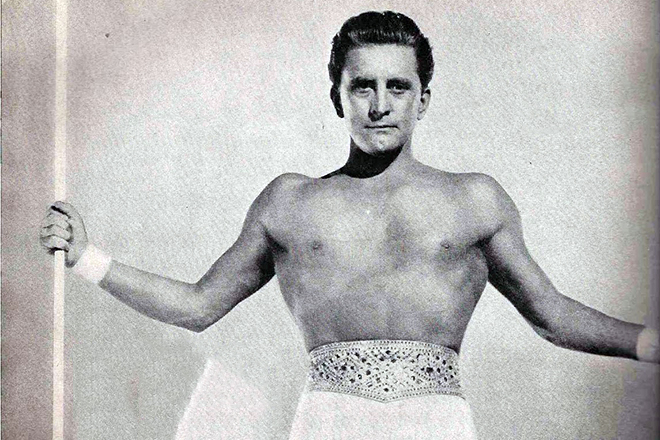 Kirk Douglas in his youth