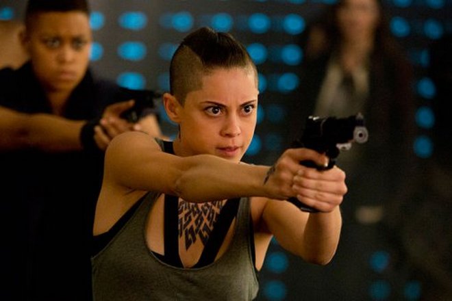 Rosa Salazar in the film The Divergent Series: Insurgent