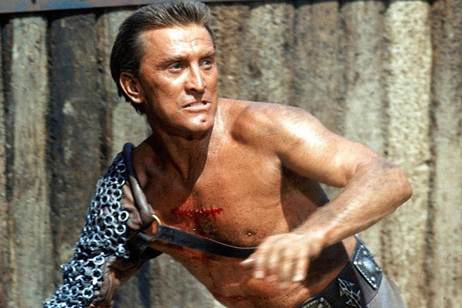 Kirk Douglas in the picture Spartacus