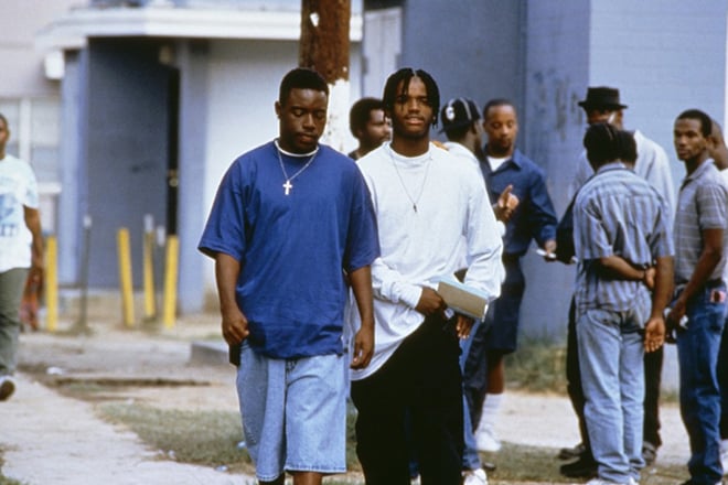 Omar Epps in the film Don't Be a Menace to South Central While Drinking Your Juice in the Hood