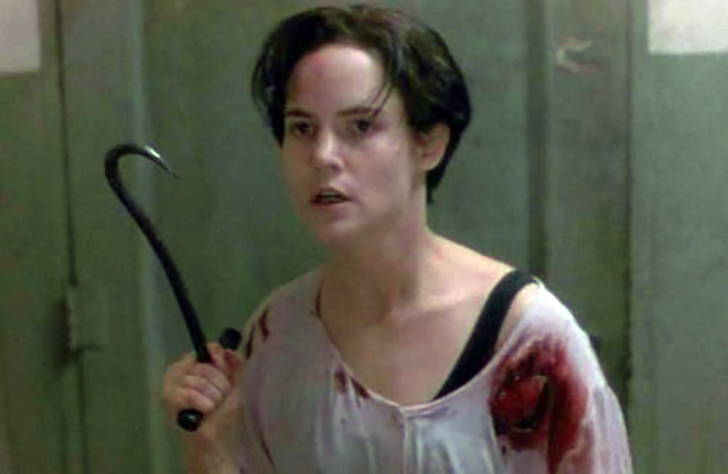 Jennifer Jason Leigh in the movie Single White Female