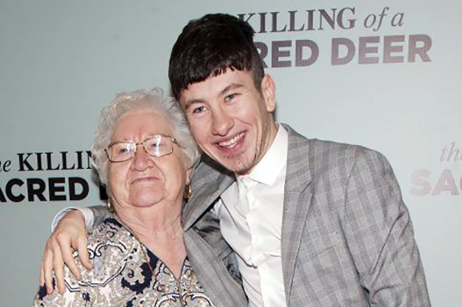 Barry Keoghan and his grandmother Patricia
