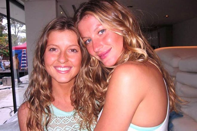 Giselle Bündchen with her sister Patricia | Amorez