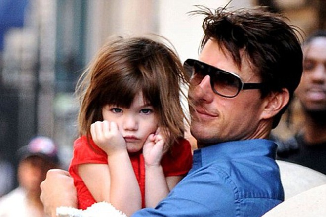 Tom Cruise with his daughter Suri