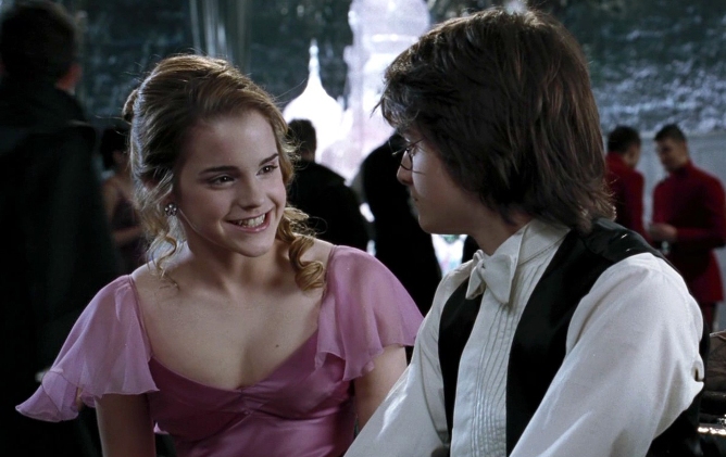 Emma Watson in the movie "Harry Potter and the Goblet of Fire" | KinoPrimLand