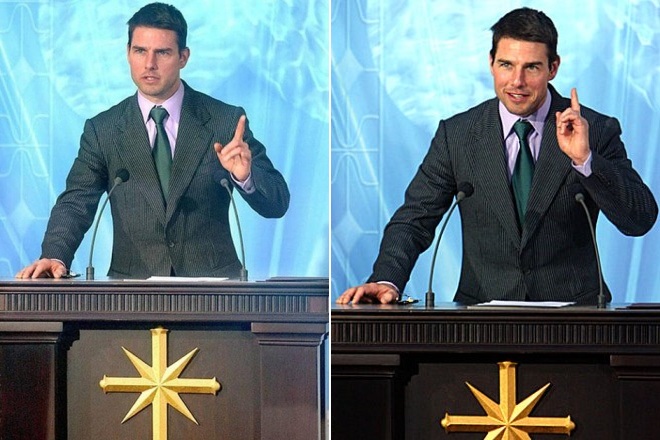 Tom Cruise is a follower of Scientology
