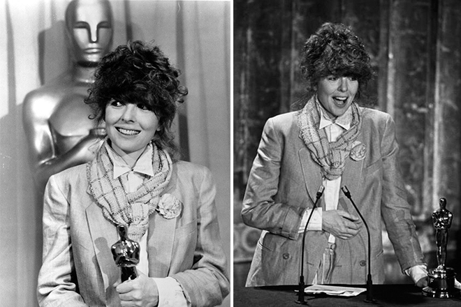 Diane Keaton at the ceremony of  Academy Awards