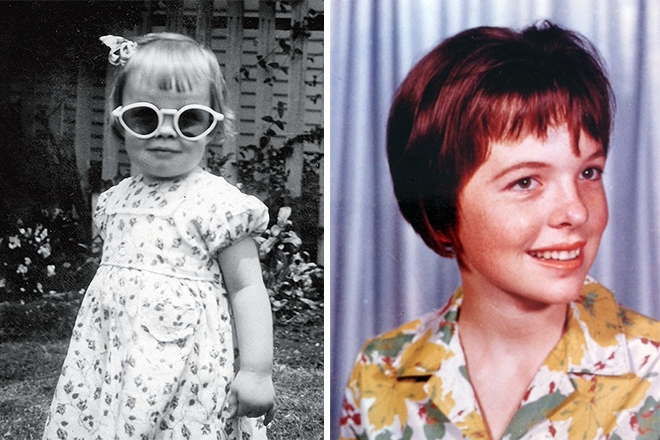 Diane Keaton in her childhood and youth