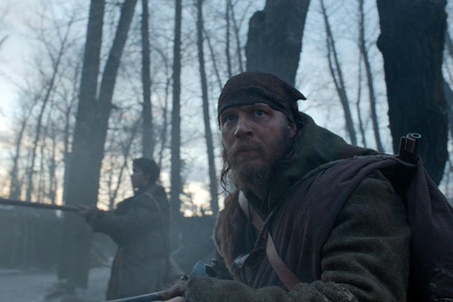 Tom Hardy in the movie "The Revenant"