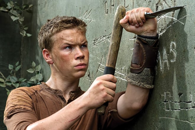 Will Polter played Gally in the movie " The Maze Runner"