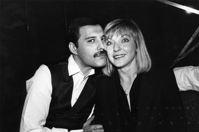 Freddie Mercury and Mary Austen  Later, Mercury had a short affair with the actress Barbara Valentin.