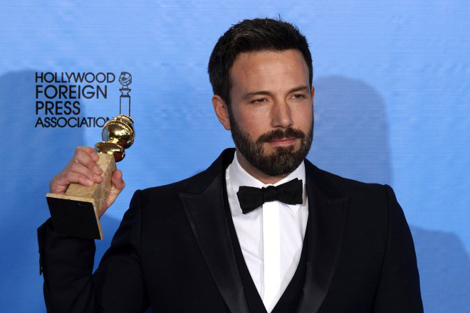 Ben Affleck received the "Golden Globe"