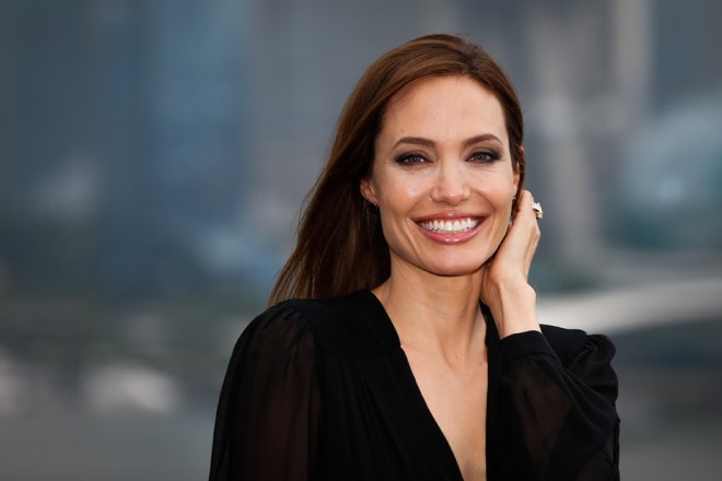 Angelina Jolie at present