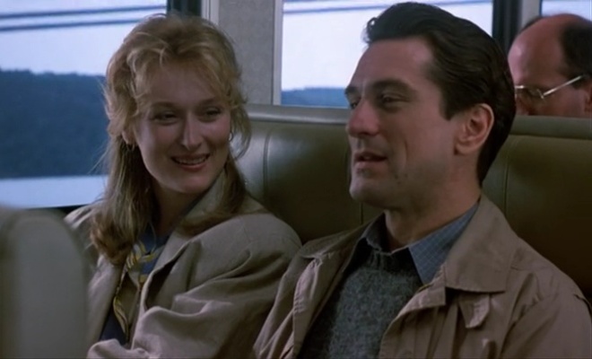 Meryl Streep and Robert De Niro in the film "Falling In Love"