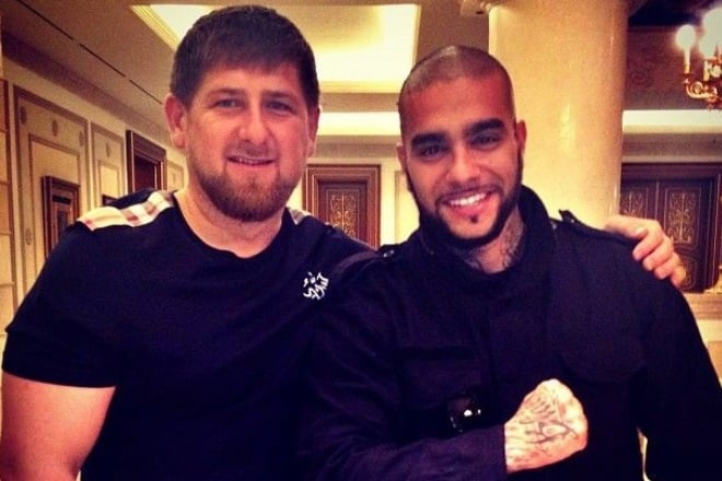 Ramzan Kadyrov and Timati