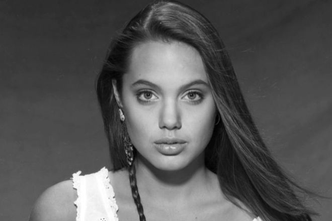 Angelina Jolie in young years