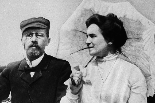 Anton Chekhov and Olga Knipper