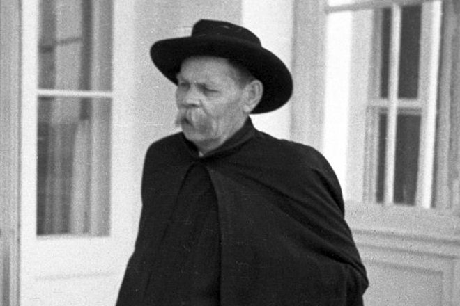 Maxim Gorky in the last years of his life
