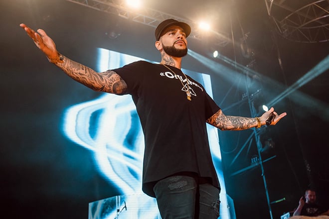 Timati on stage
