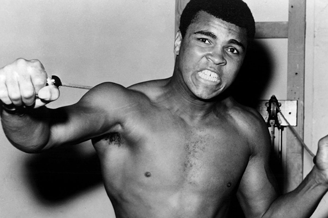 Muhammad Ali in his youth