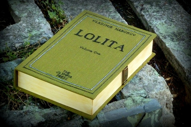 The book of Vladimir Nabokov "Lolita"