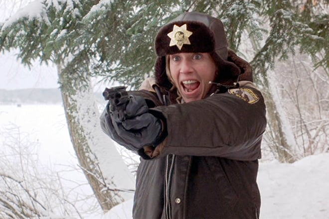 Frances McDormand in the movie “Fargo”
