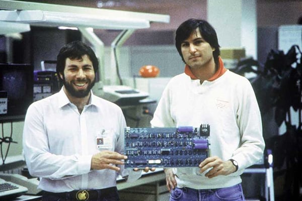 Steve Wozniak and Steve Jobs created Apple