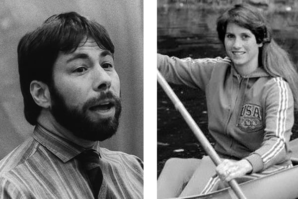 Steve Wozniak and his second wife Candice Clark
