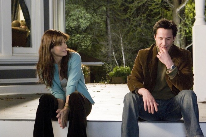 Keanu Reeves in the movie "The Lake House"