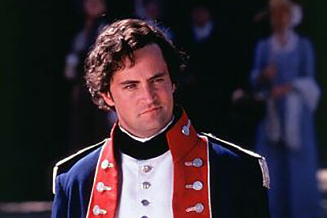 Matthew Perry in the movie "Almost Heroes"