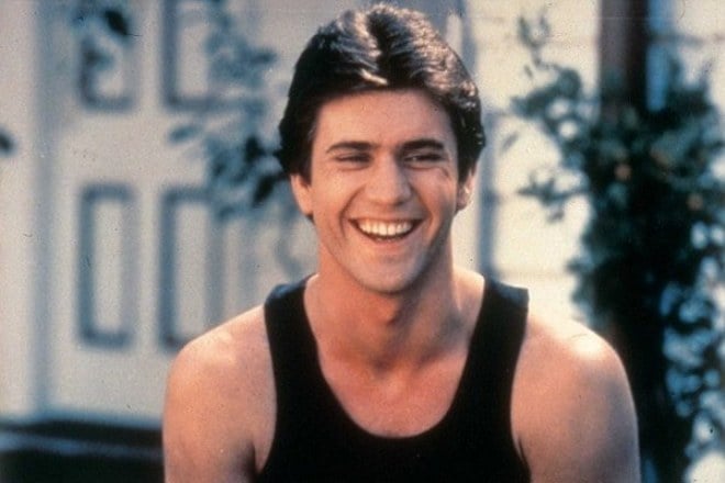 Mel Gibson in youth