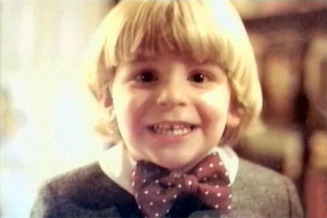 Bradley Cooper in his childhood