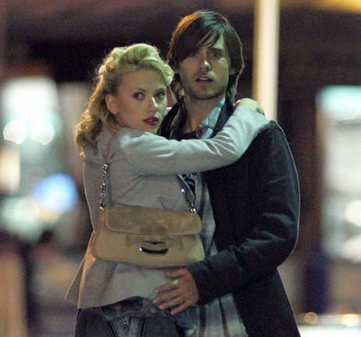 Jared Leto and Scarlett Johansson