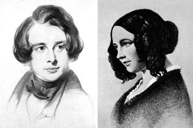 Charles Dickens and his wife