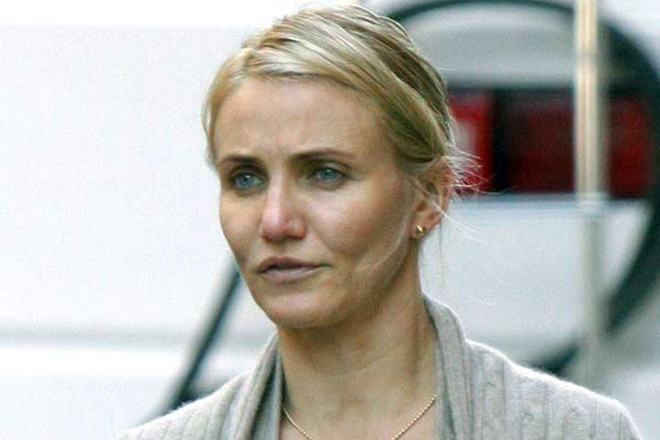 Cameron Diaz without make-up