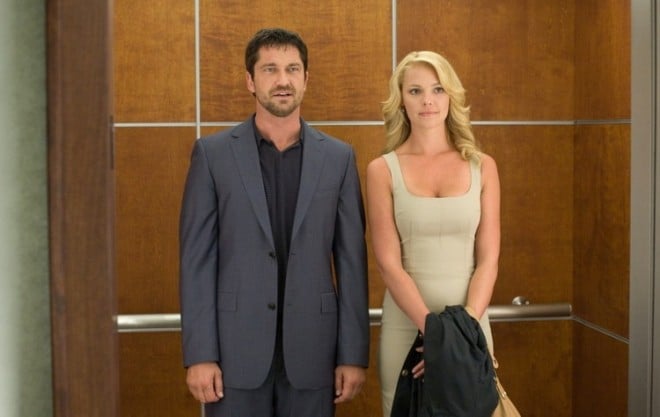 Gerard Butler and Katherine Heigl in The Ugly Truth